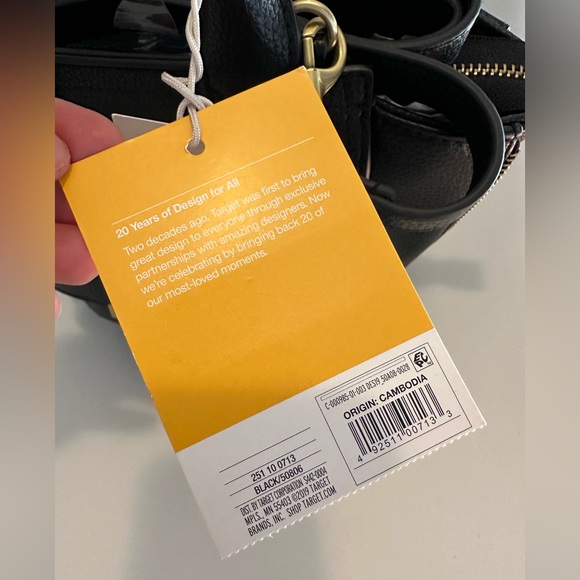 3.1 Phillip Lim for Target Black Mini Crossbody Bag NWT - Picture 14 of 16